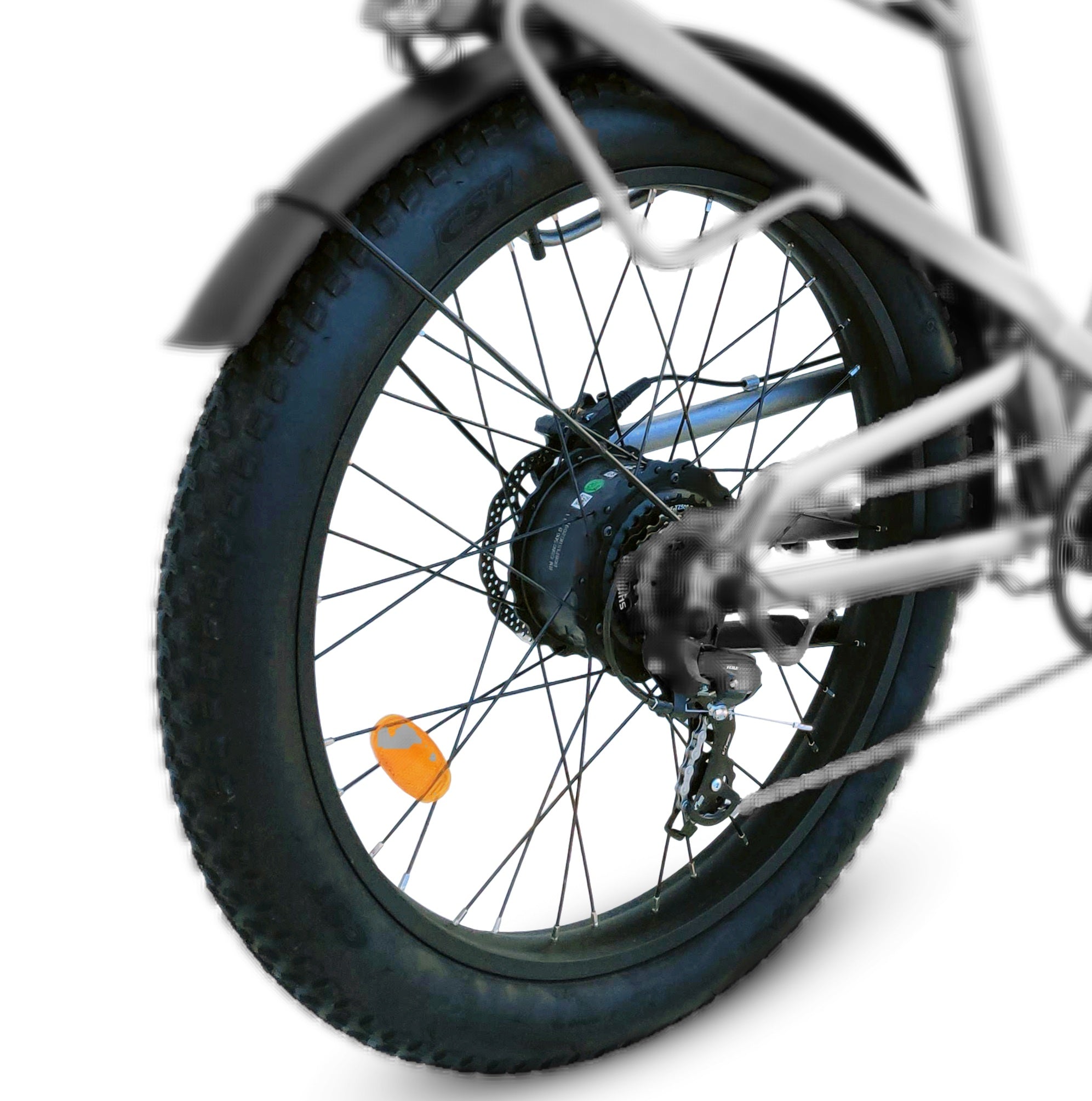 B26 Motor and Rear Wheel