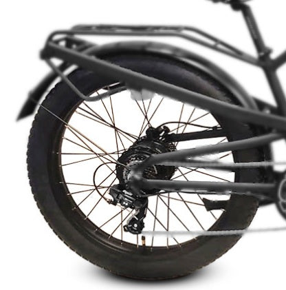 B26 Motor and Rear Wheel