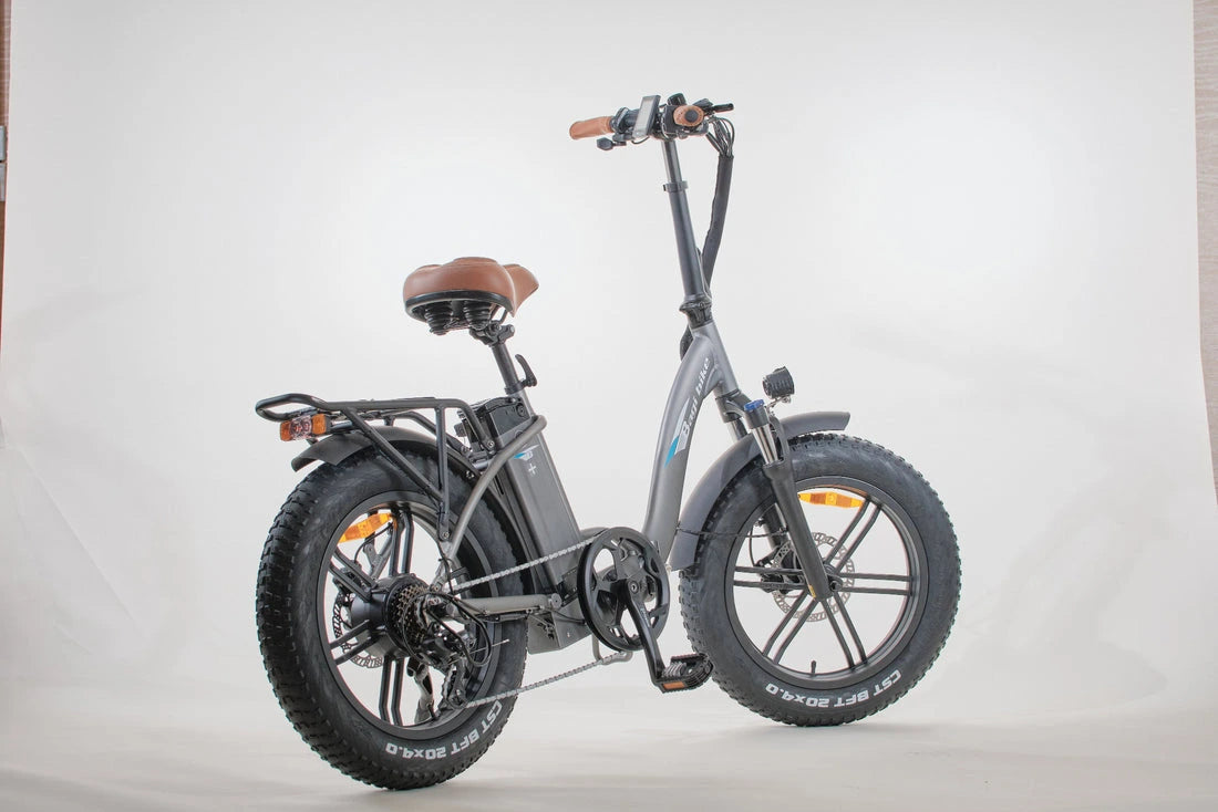 fat tire folding electric bicycle Kingbull Verve 750W Bike 4-Piston Brakes 960Wh Battery including snow Bagi Bike B24 Tiger -