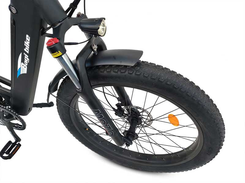 Front Shocks and Hydraulic disc brakes