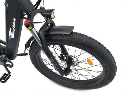 Front Shocks and Hydraulic disc brakes